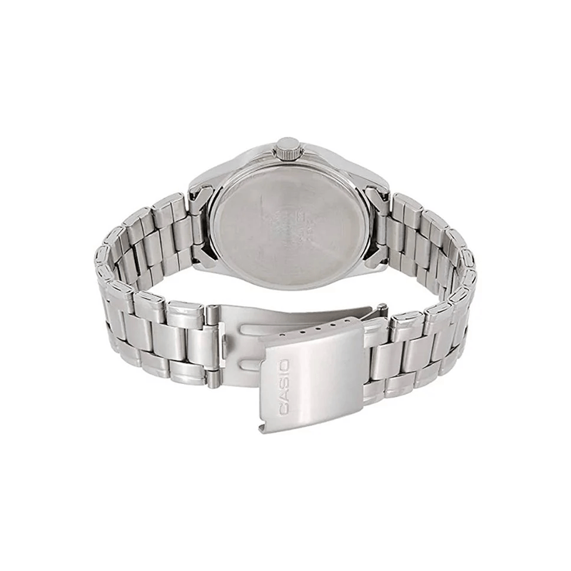 Casio Standard MTP-1215A-1A Date Stainless Steel Men's Watch