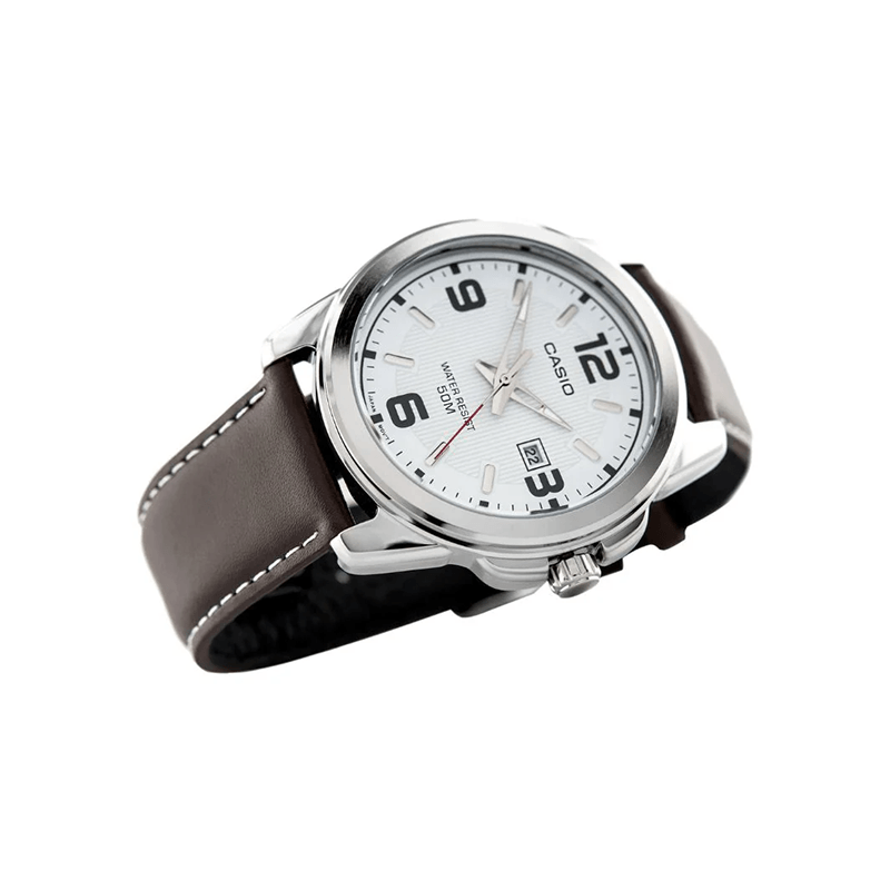 Casio Standard MTP-1314L-7AV Analog Leather Strap Men's Watch