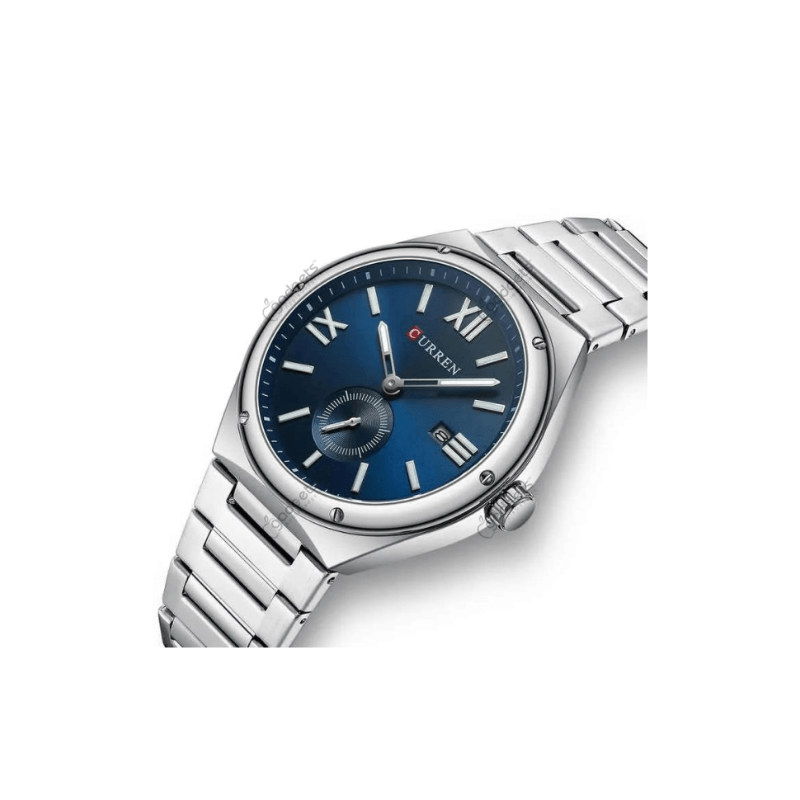 Curren 8471 Luxury Quartz Stainless Steel Strap Men’s Watch