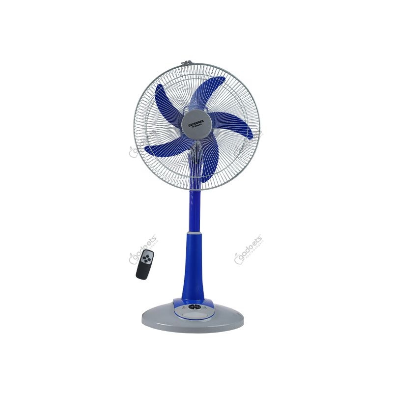 Defender DF-2986HRS Remote Control Rechargeable Fan - 16 Inch