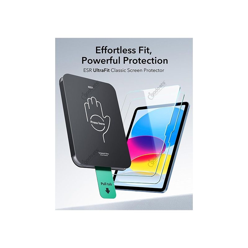 ESR UltraFit Classic Tempered Glass Screen Protector for iPad
