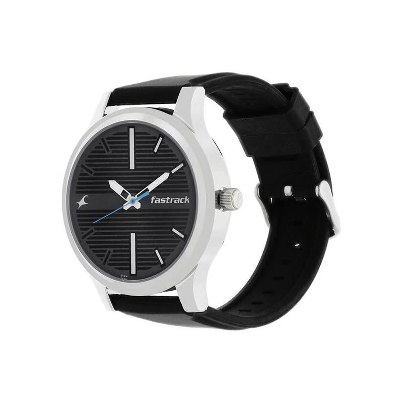 Fastrack 38051SP01 Quartz Analog Silicone Strap Men's Watch