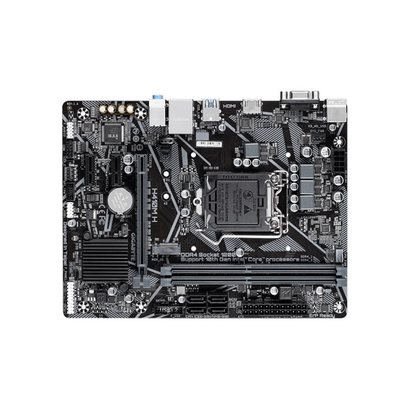 GIGABYTE H410M H 10th Gen Micro ATX Motherboard