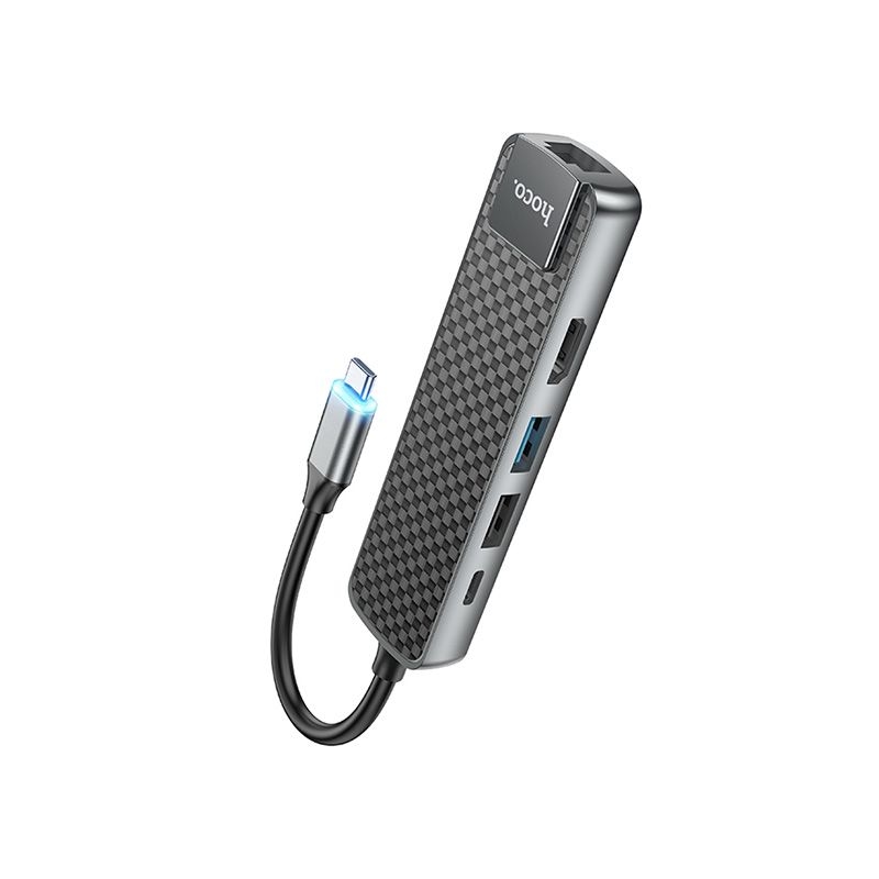 Hoco HB23 5 in 1 USB-C Multimedia Adapter
