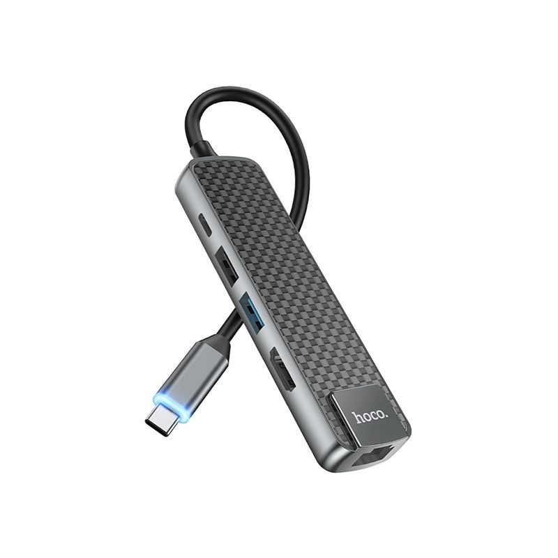 Hoco HB23 5 in 1 USB-C Multimedia Adapter