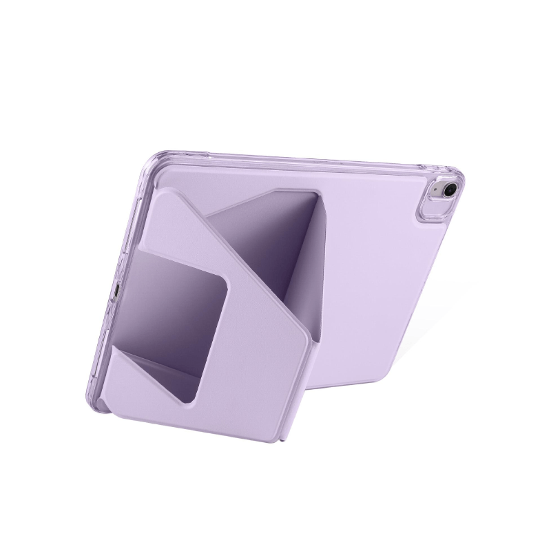 Hyphen Transparent Leather Back Case for iPad