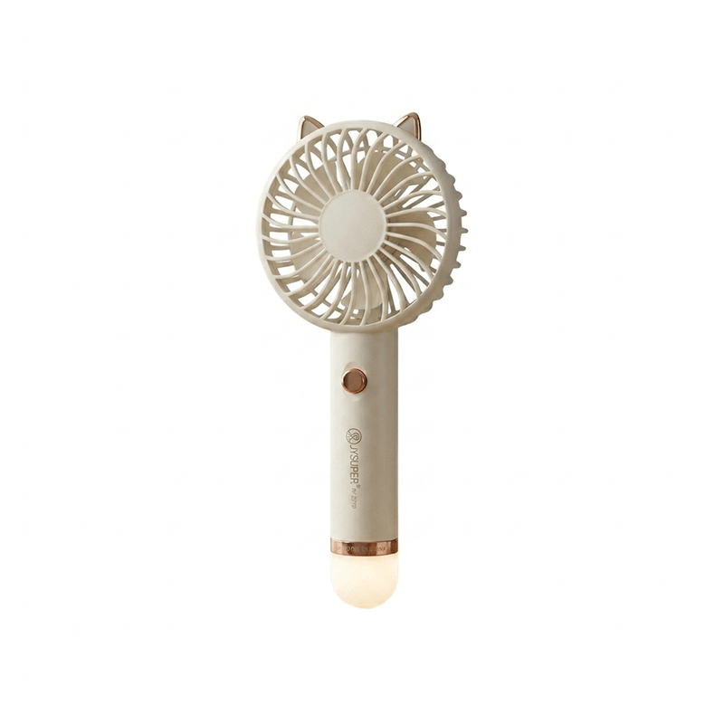 JYSUPER JY-2320 Portable Handheld Mini Fan with LED Light