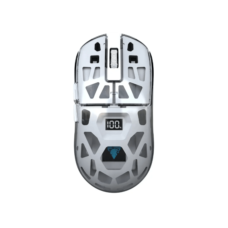 Jedel WD154 Dual Mode RGB Transparent Rechargeable Mouse