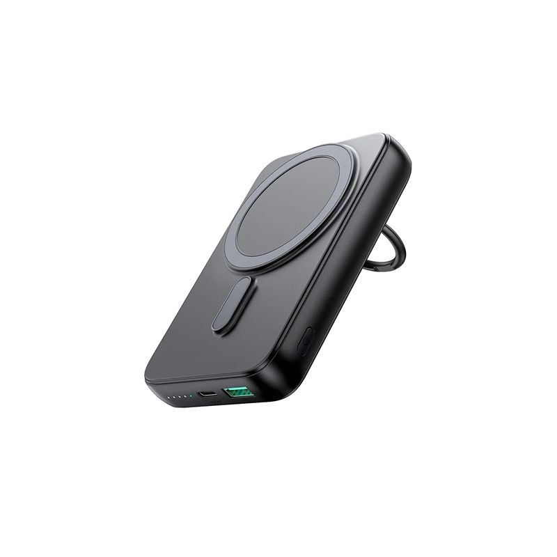 Joyroom JR-W050 20W Magnetic Wireless Power Bank with Ring Holder - 10000mAh