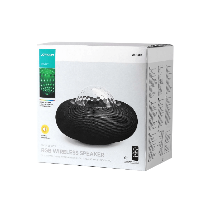 Joyroom JR-MS02 Maya Series RGB Wireless Speaker