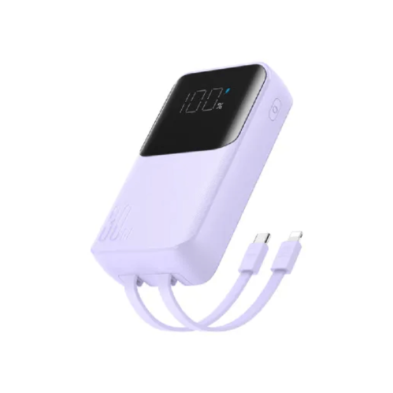 Joyroom JR-PBC06 30W Dual Cable Mini Power Bank - 10000mAh