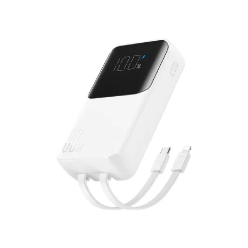 Joyroom JR-PBC06 30W Dual Cable Mini Power Bank - 10000mAh