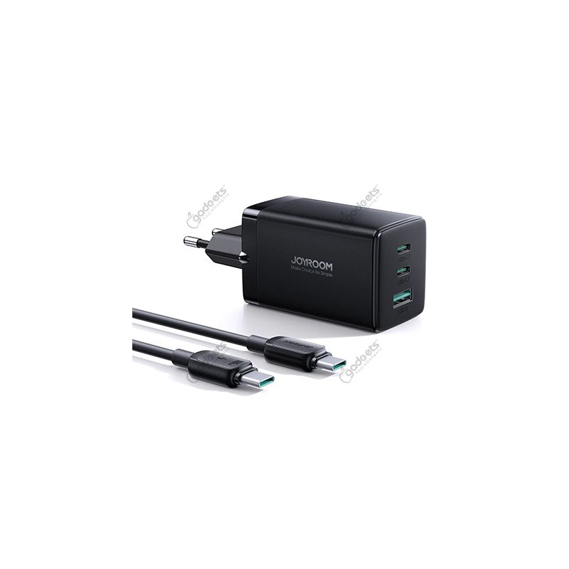Joyroom JR-TCG01 GaN Ultra Fast Charger With Type-C Cable - 65W