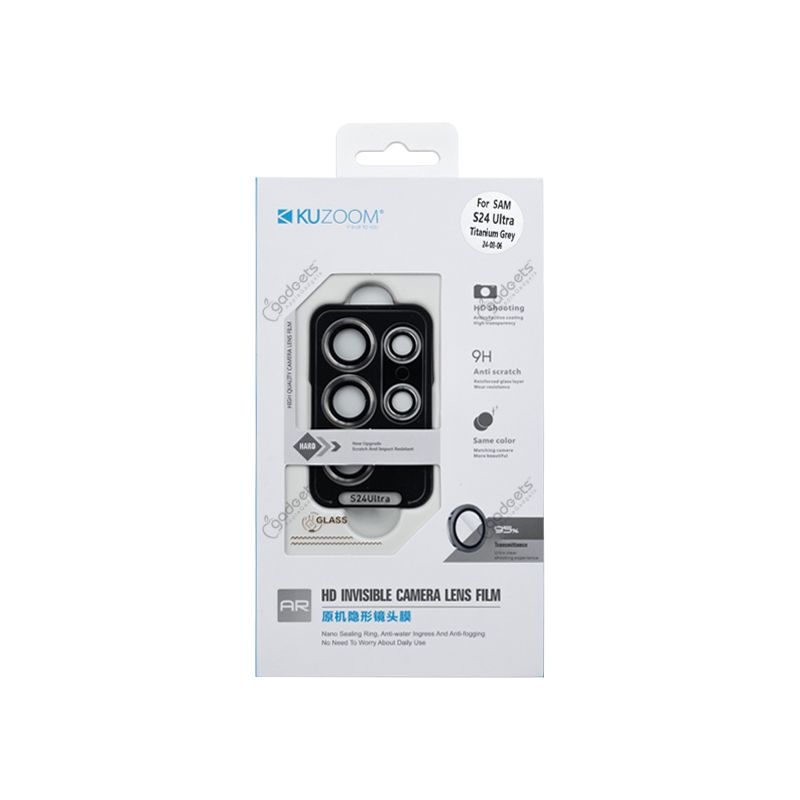 Kuzoom HD Glass AR Lens Protector for Galaxy S24 Ultra