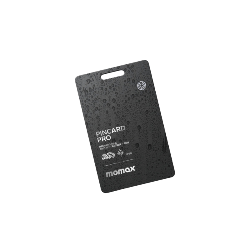 Momax BR9 PinCard Pro Rechargeable Find My Tracker