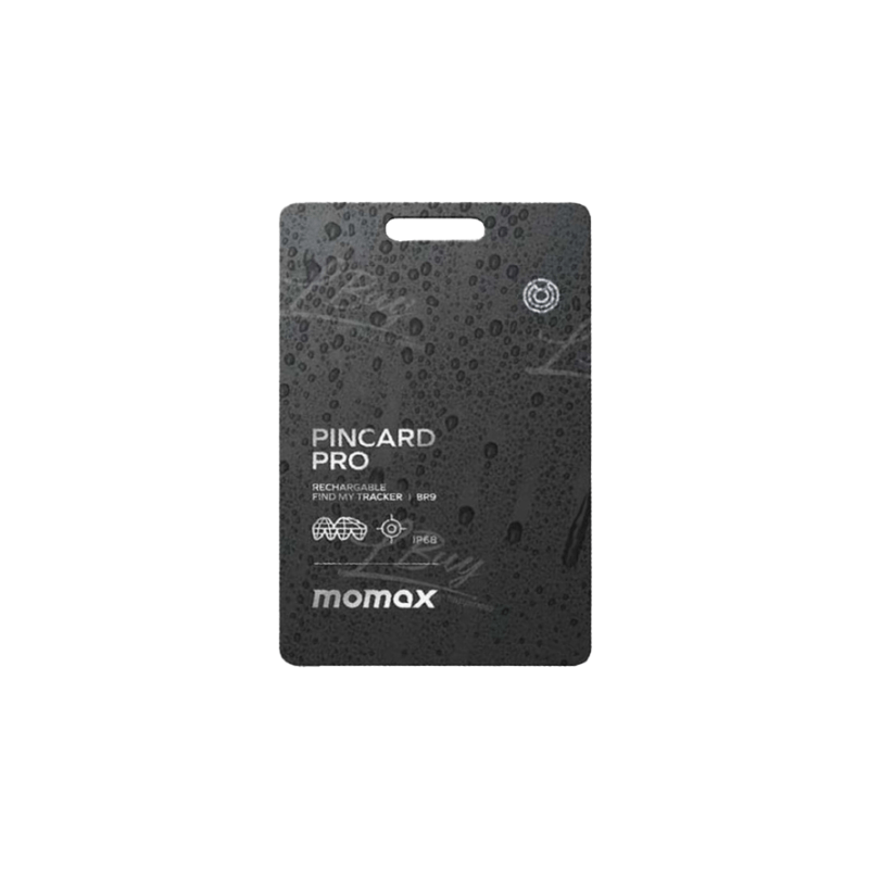 Momax BR9 PinCard Pro Rechargeable Find My Tracker