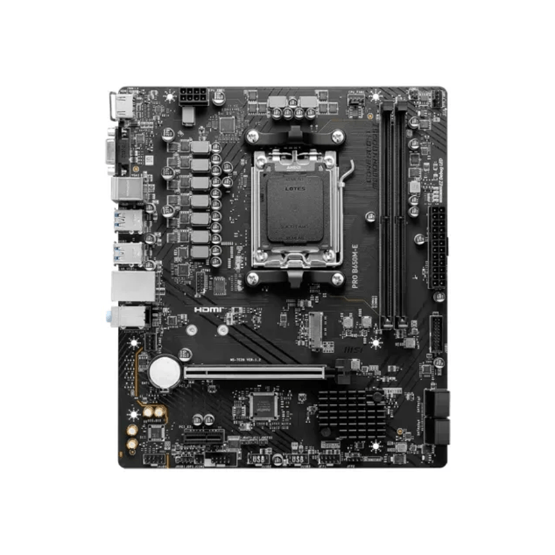 MSI PRO B650M-E AM5 Micro ATX Motherboard