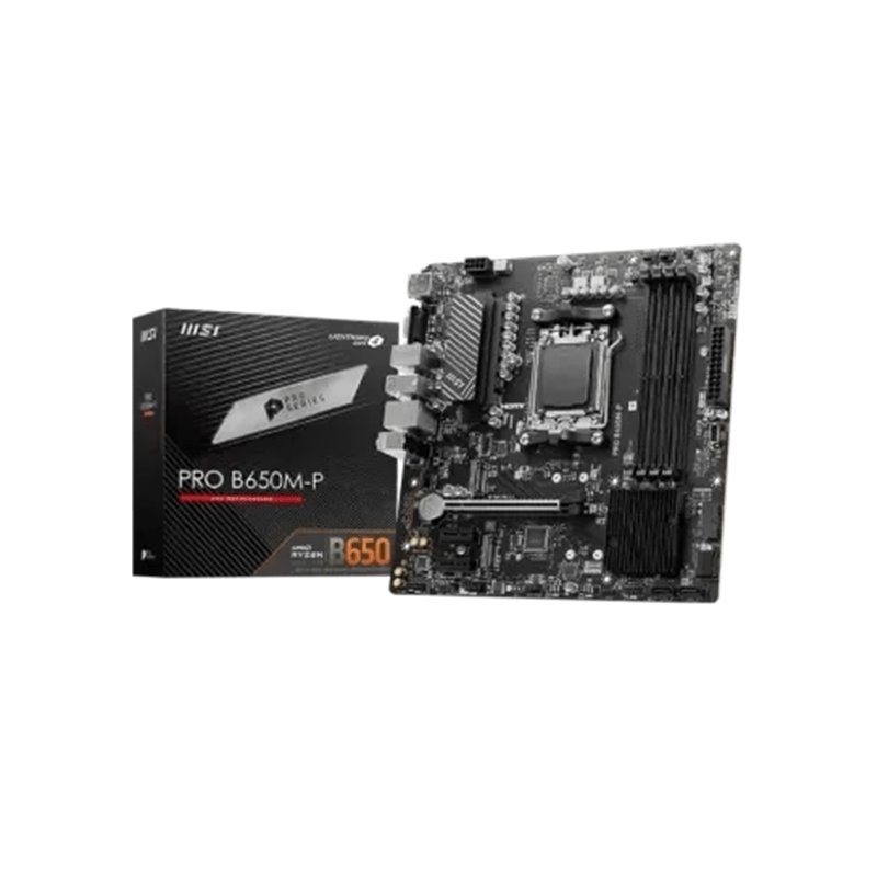 MSI PRO B650M-P DDR5 AMD AM5 Micro ATX Motherboard