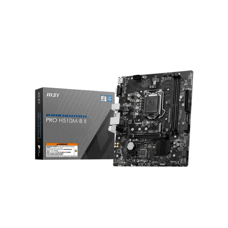 MSI PRO H510M-B II 10th Gen Micro-ATX Motherboard