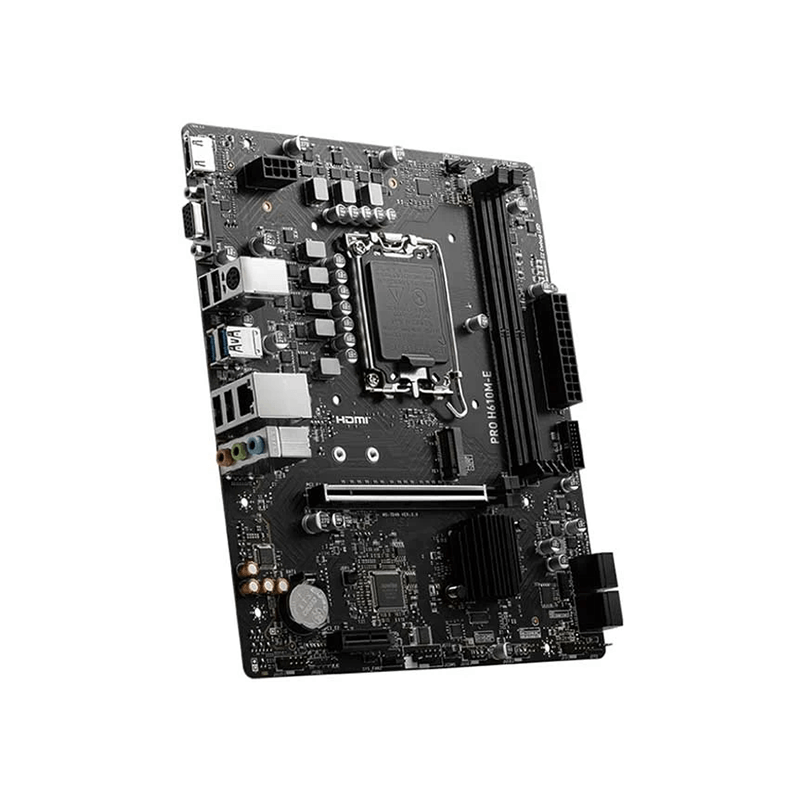 MSI PRO H610M-E DDR5 Intel Micro ATX Motherboard