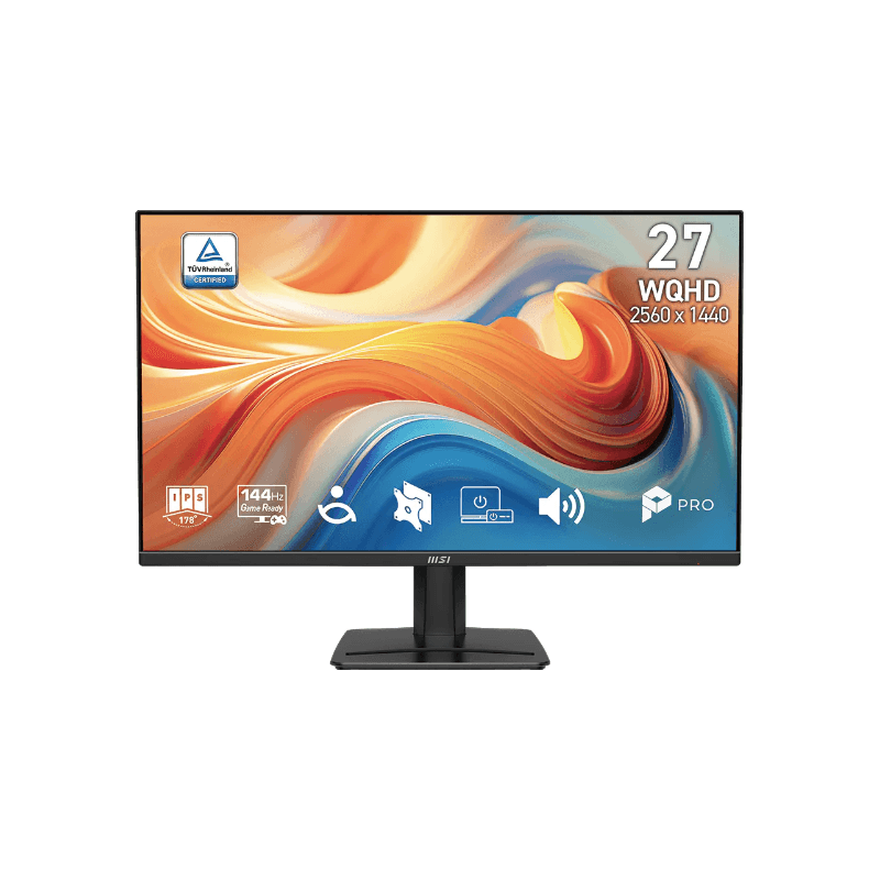 MSI PRO MP275Q E14 27 WQHD 144Hz IPS Gaming Monitor