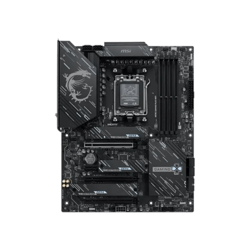 MSI X870E GAMING PLUS WIFI AM5 ATX Motherboard