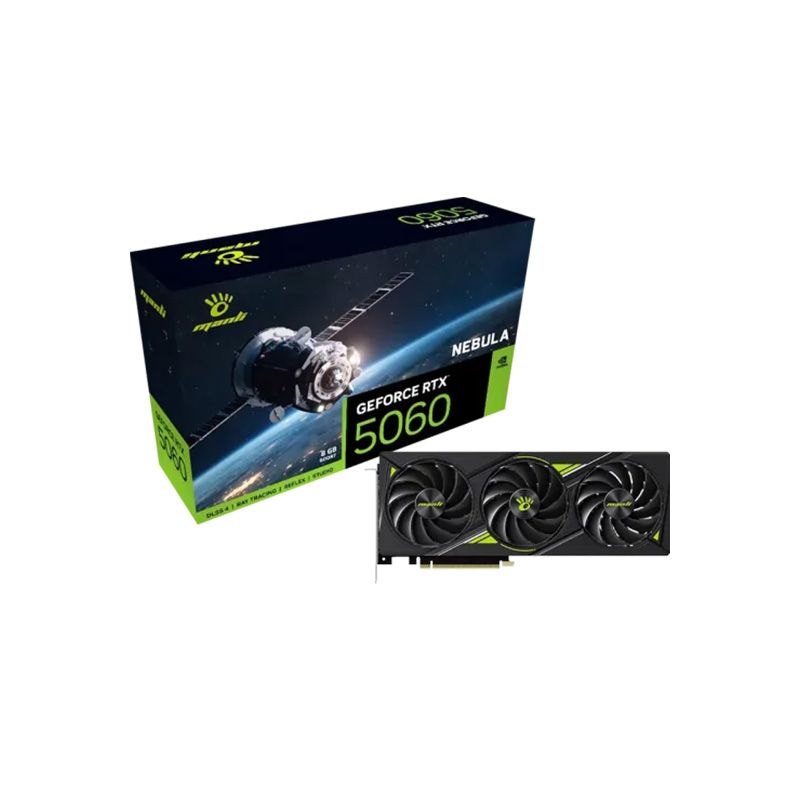 Manli Nebula GeForce RTX 5060 OC 8GB GDDR7 Graphics Card