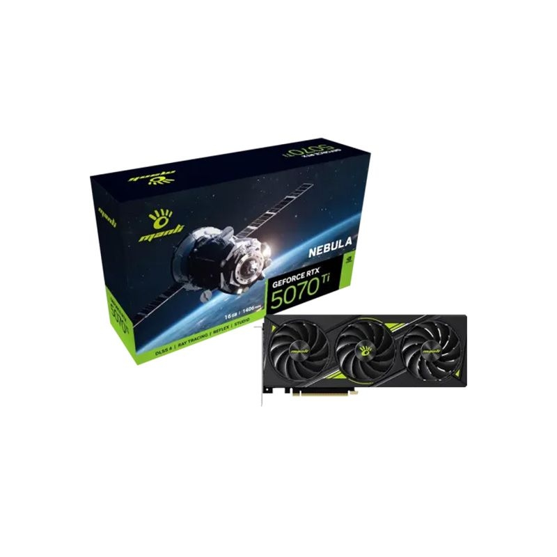 Manli Nebula GeForce RTX 5070 Ti 16GB GDDR7 Graphics Card