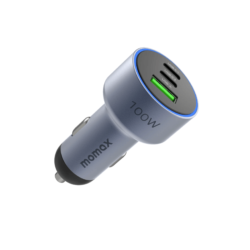 Momax UC17 MoVe Triple Fast Charge Car Charger - 100W