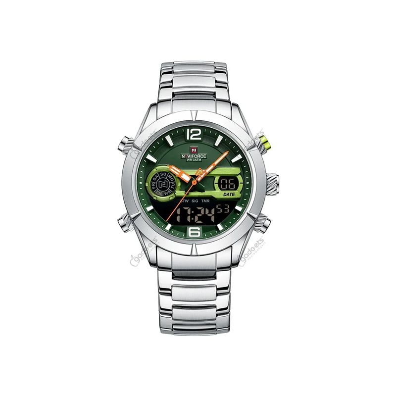 NAVIFORCE NF9232 Quartz Dual Display Men’s Watch