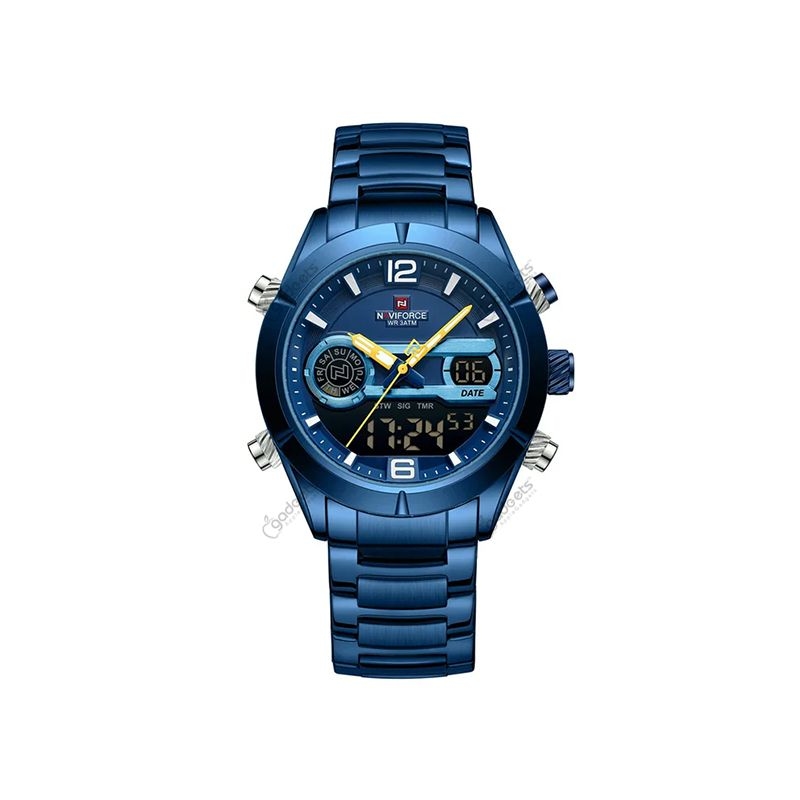 NAVIFORCE NF9232 Quartz Dual Display Men’s Watch