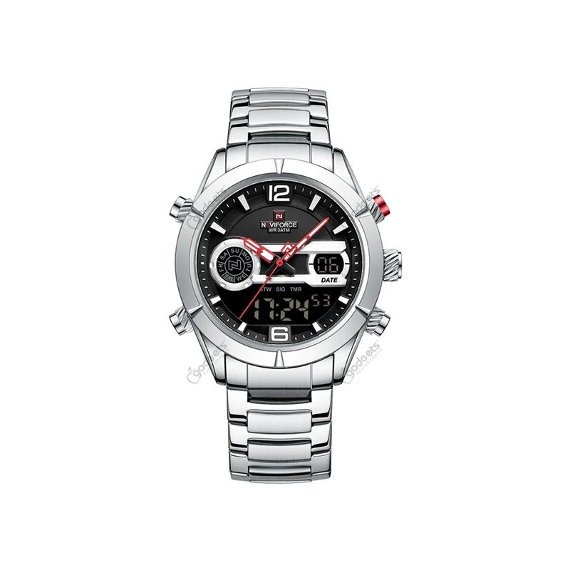 NAVIFORCE NF9232 Quartz Dual Display Men’s Watch