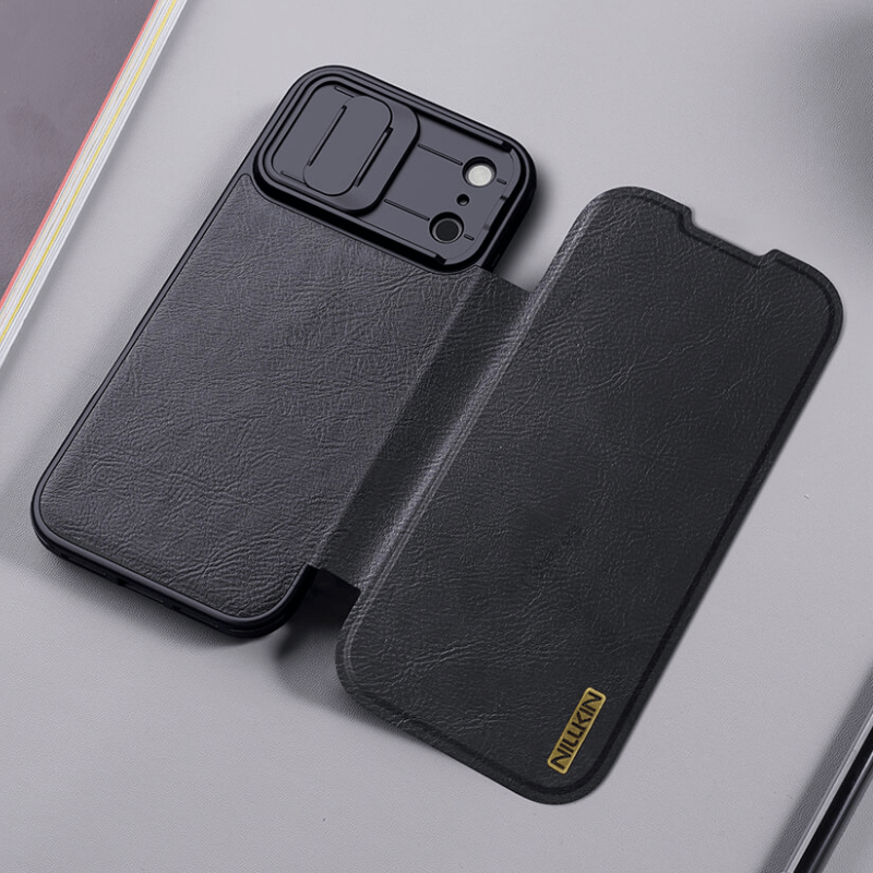 Nillkin Qin Pro Series Flip Leather Case for iPhone 17 Series