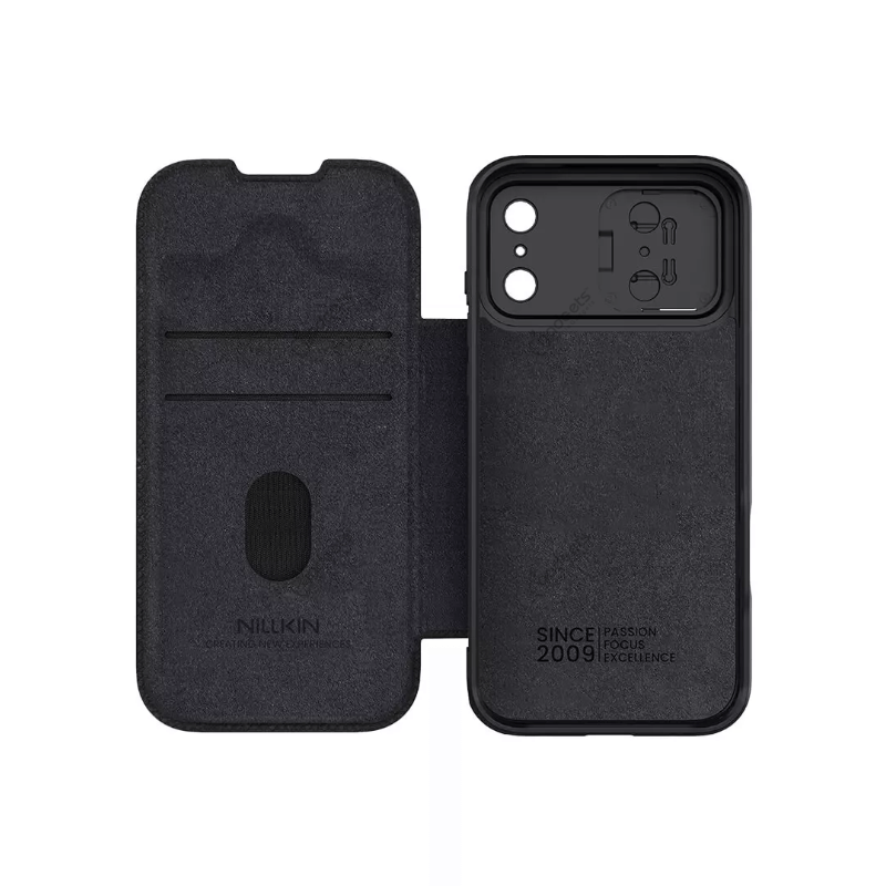 Nillkin Qin Pro Series Flip Leather Case for iPhone 17 Series