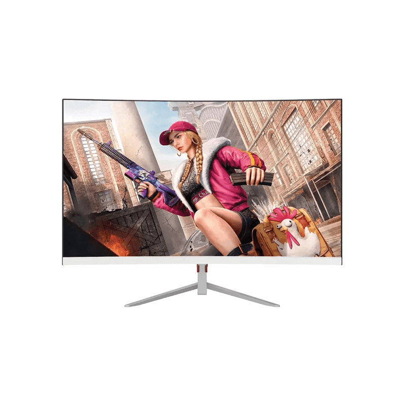 PC Power PCG24F180CW 24" White Curved Gaming Monitor