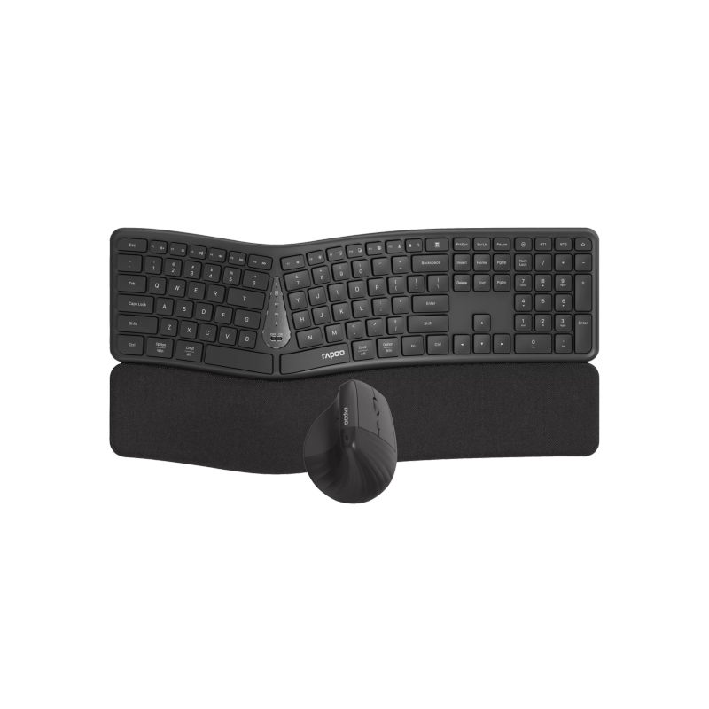 Rapoo 8810ME Multi-Mode Wireless Keyboard & Mouse Combo