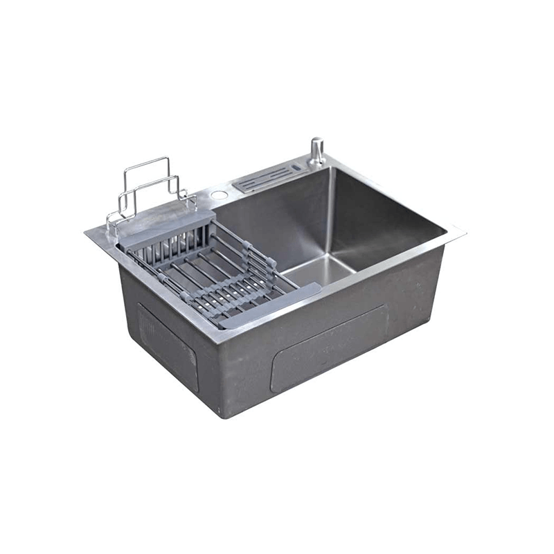 Rizco RKS SS 24 Inch Stainless Steel Kitchen Sink