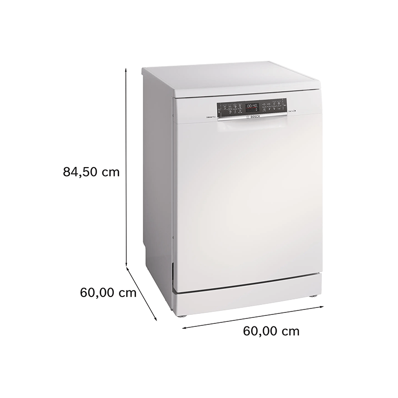 BOSCH SMS6HMW76M Series 6 Free Standing Dishwasher