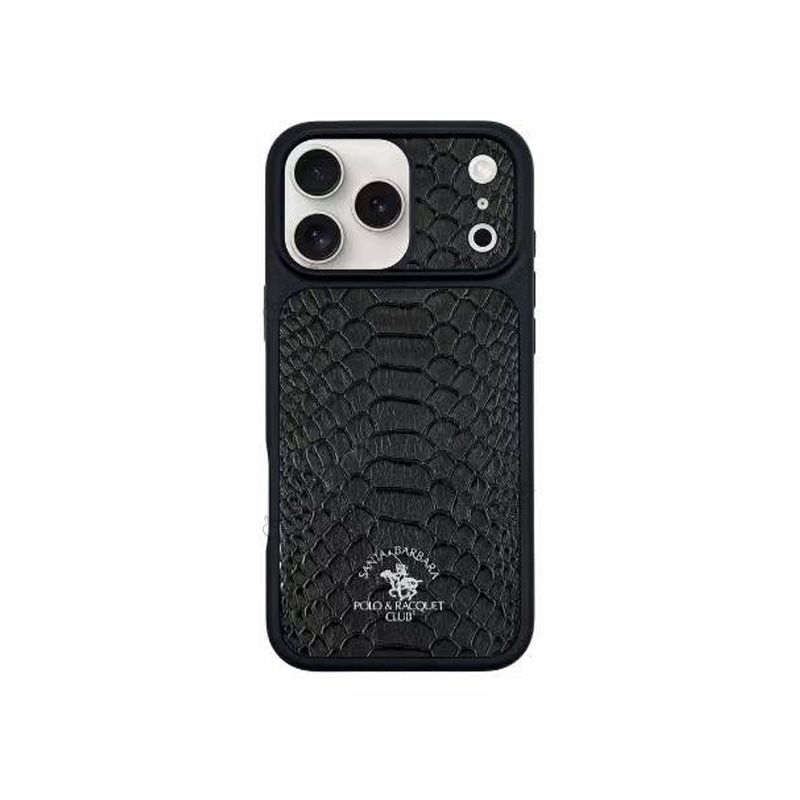 Santa Barbara Knight Series Genuine Leather Case for iPhone 17 Pro Max
