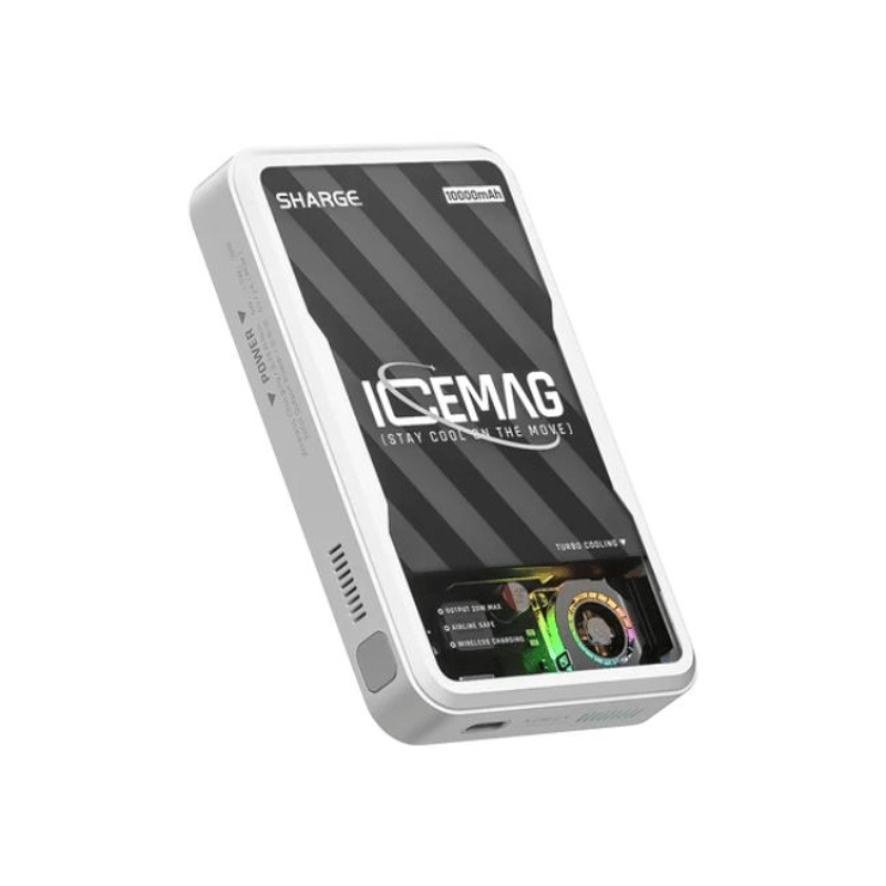 Sharge Icemag Magnetic 10000mAh Active Cooling Power Bank