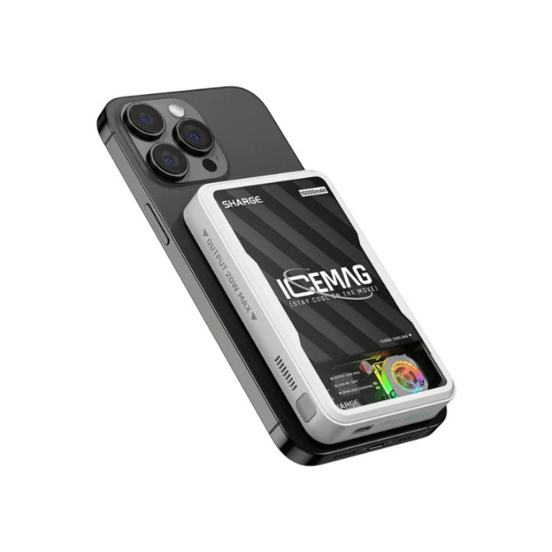 Sharge Icemag Magnetic 10000mAh Active Cooling Power Bank