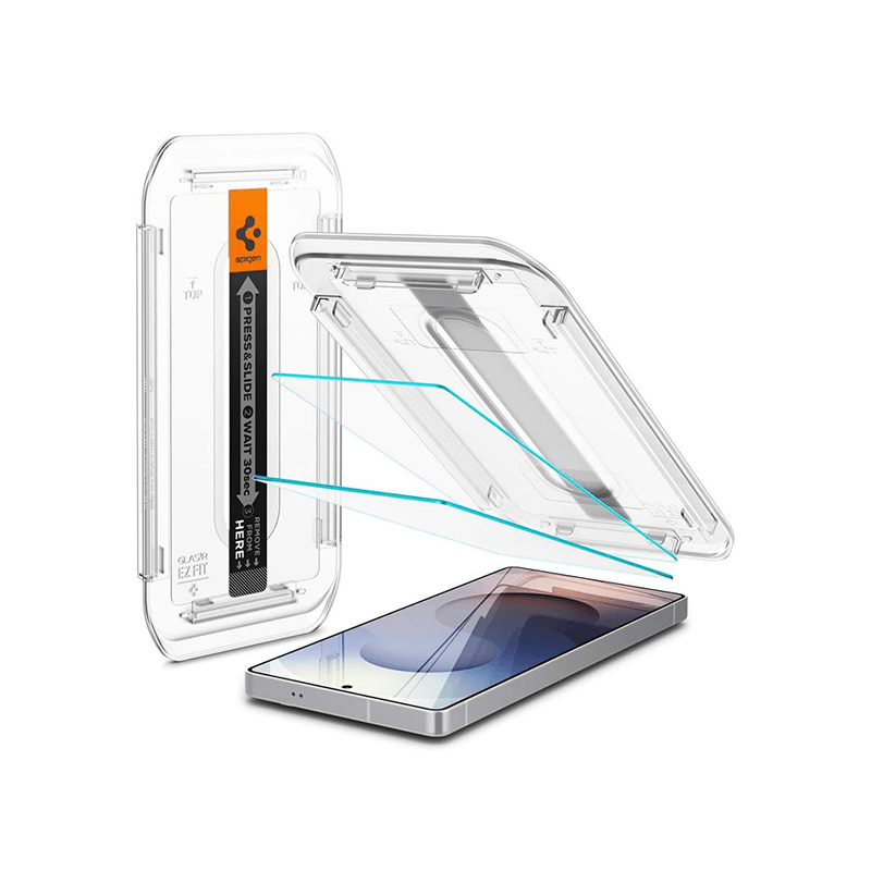 Spigen GLAS tR EZ Fit Screen Protector for Samsung S26 Ultra