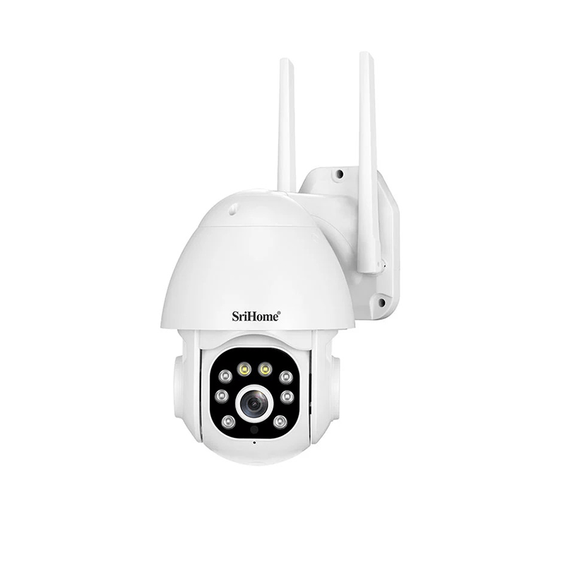 SriHome SH039 3MP 2K QHD PTZ Outdoor 5G IP Camera