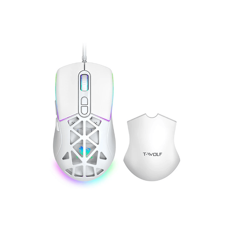 T-WOLF G520 RGB Wired Gaming Mouse