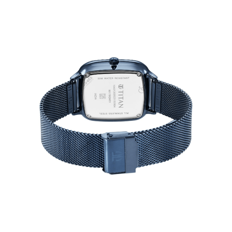 Titan Avant Garde NT90178QM01 Quartz Multifunction Stainless Steel Strap Men’s Watch