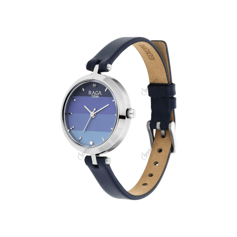 Titan Raga Viva NT2606SL02 Analog Leather Strap Women’s Watch
