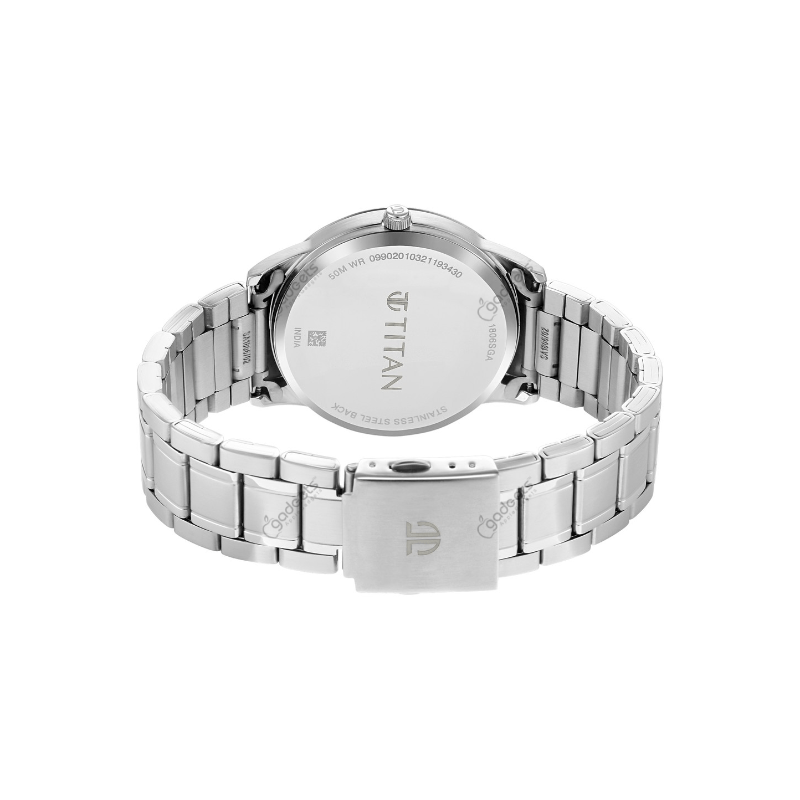 Titan Timeless Style NP1806SM03 Metal Strap Men’s Watch