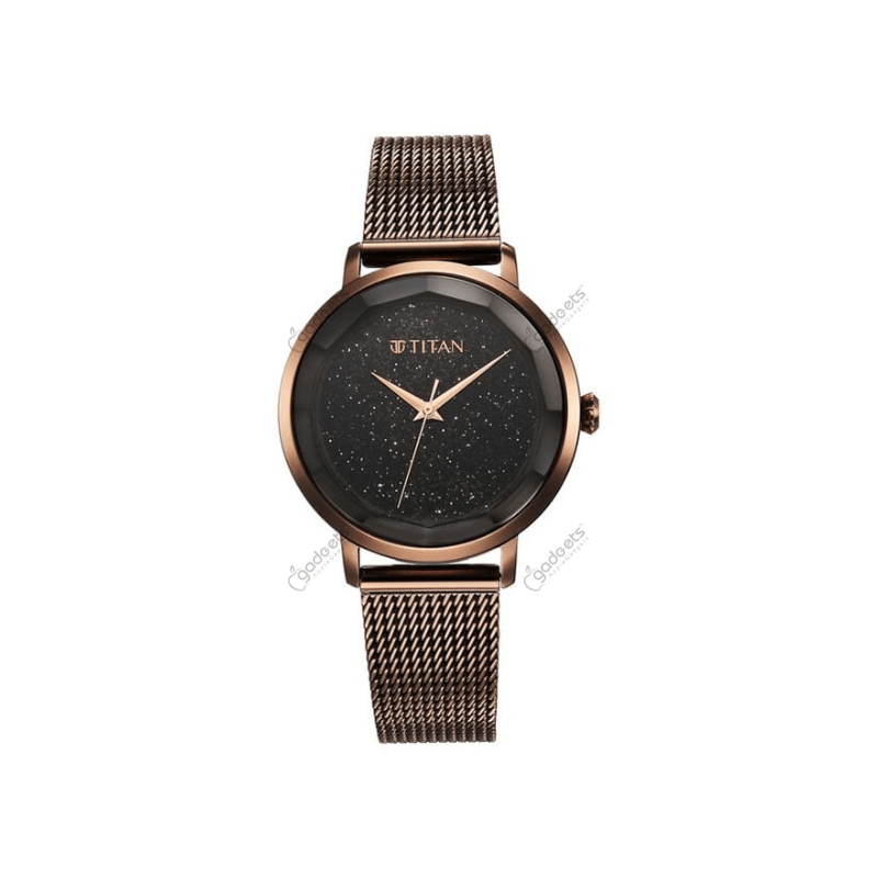 Titan Workwear 95184QM01 Quartz Analog Stainless Steel Women's Watch