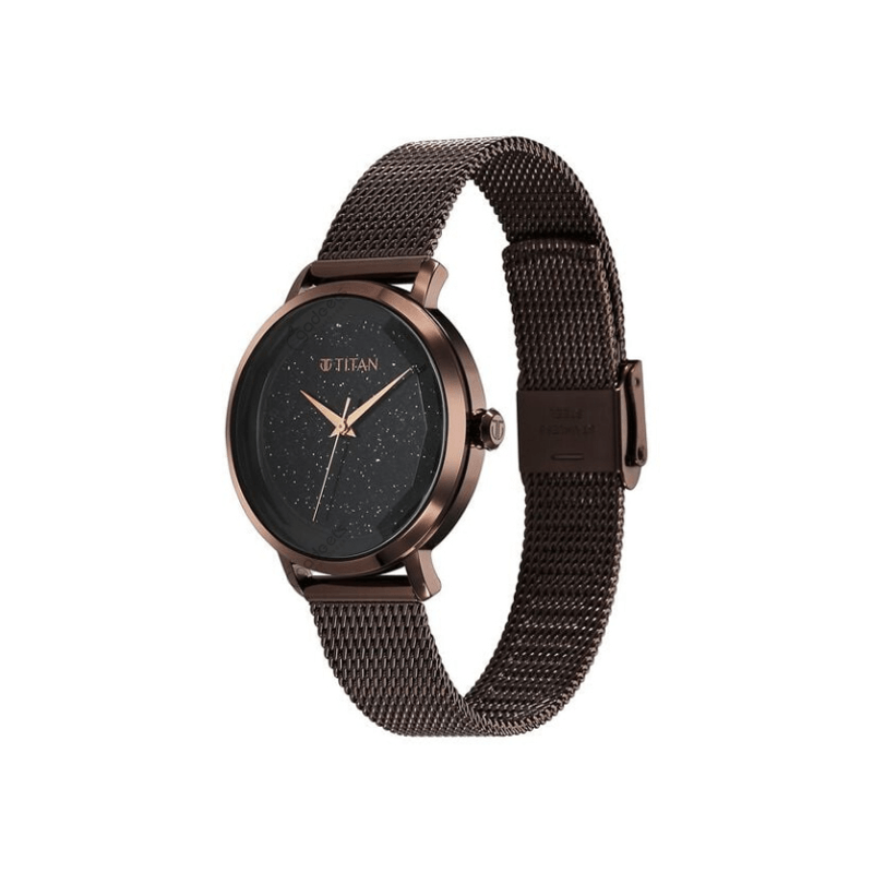 Titan Workwear 95184QM01 Quartz Analog Stainless Steel Women's Watch