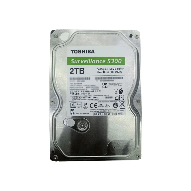 Toshiba S300 5400rpm Surveillance Hard Drive - 2TB